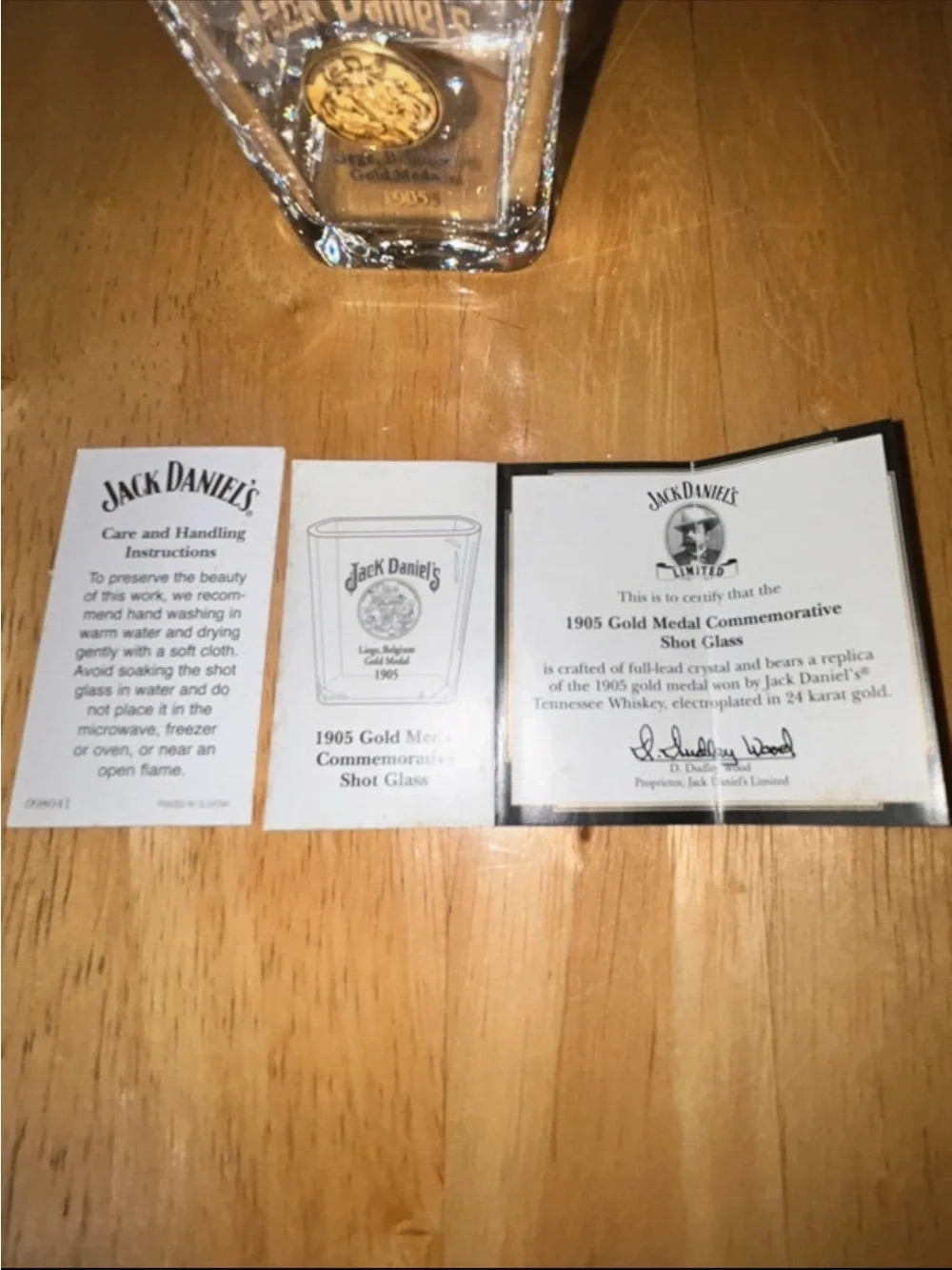 Vintage Legends of Jack Daniels 18-Shot Glass Collection